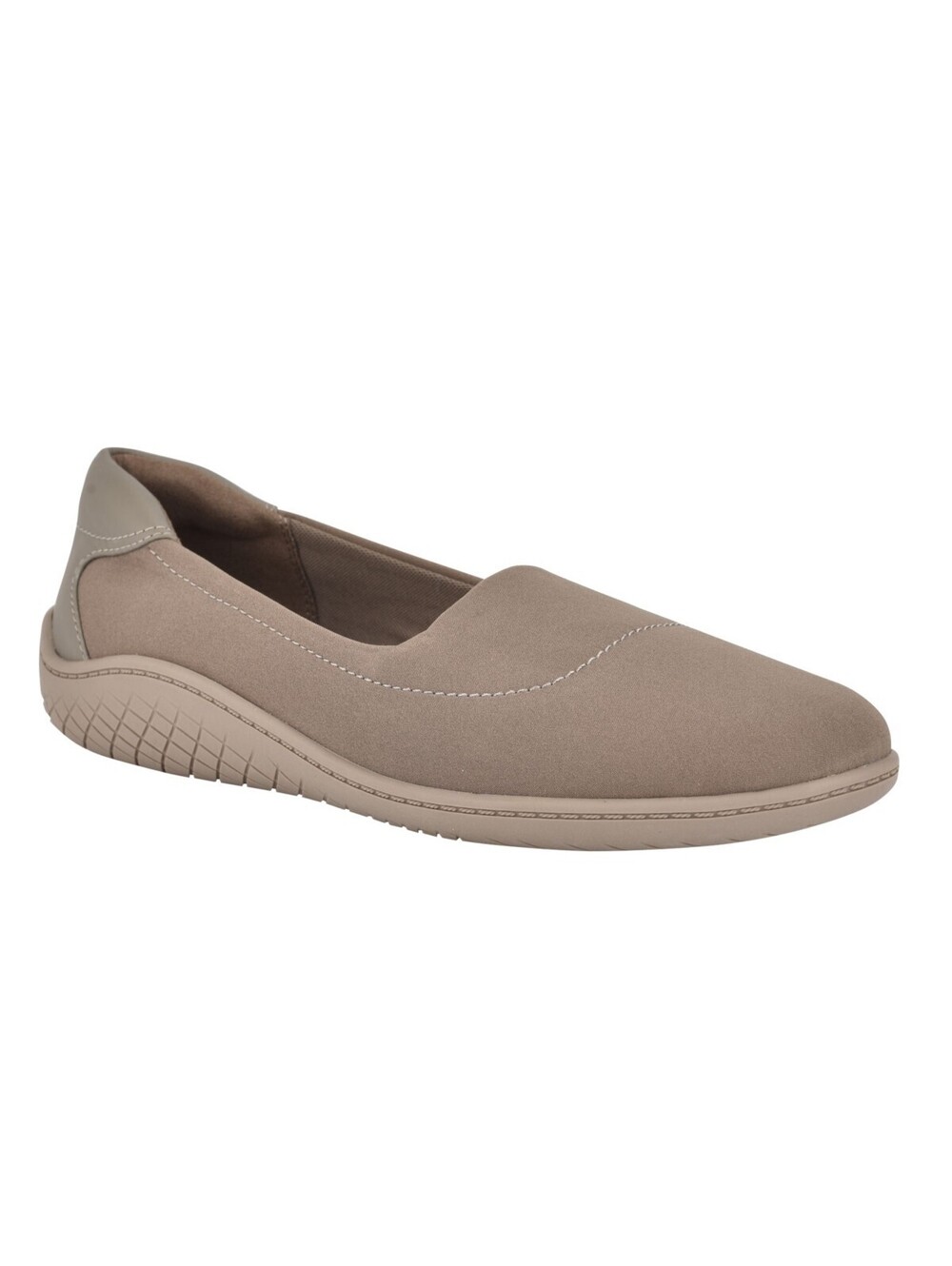Easy Spirit Women's Gift Easy-On Flats Taupe 8W